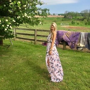 Floral maxi dress